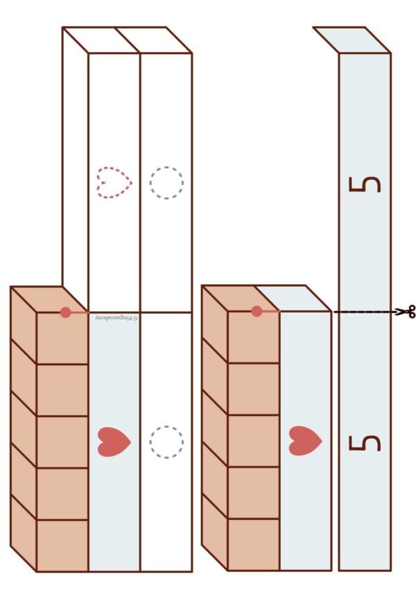 Verliebte Zahlen - Legemauern