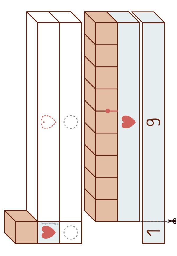 Verliebte Zahlen - Legemauern