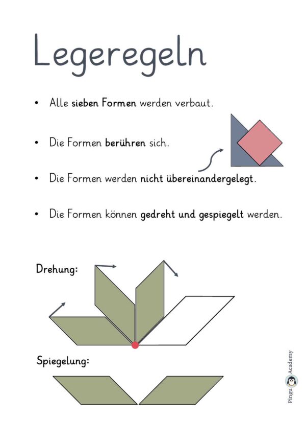 Tangram-Legespiel
