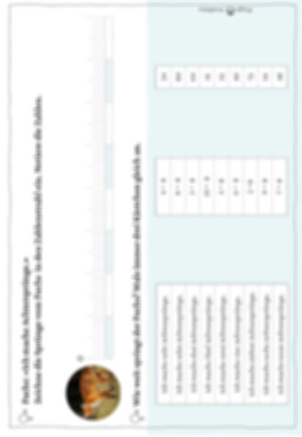 Malrechnen am Zahlenstrahl