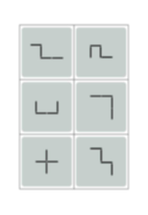 Streichholzmehrlinge - Legespiel