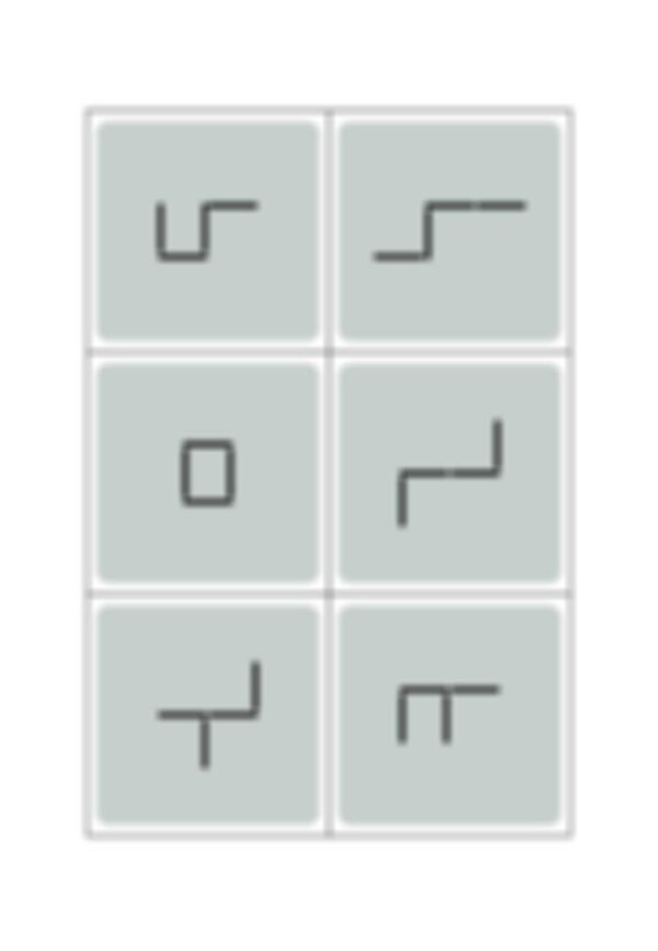 Streichholzmehrlinge - Legespiel