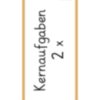 Kernaufgaben der Multiplikation - Tafelmaterial
